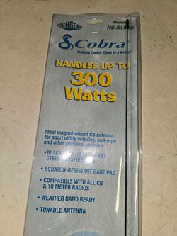 Cobra, higher, hg a1500 300 watt antenna
