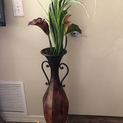 Metal Flower Vase 