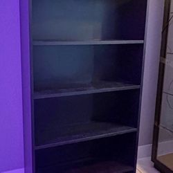 Modern Black Bookshelf – Ready Today