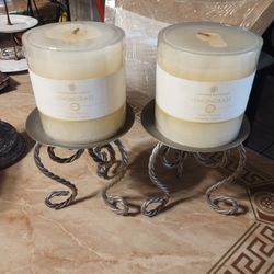 2 Candle Holders 