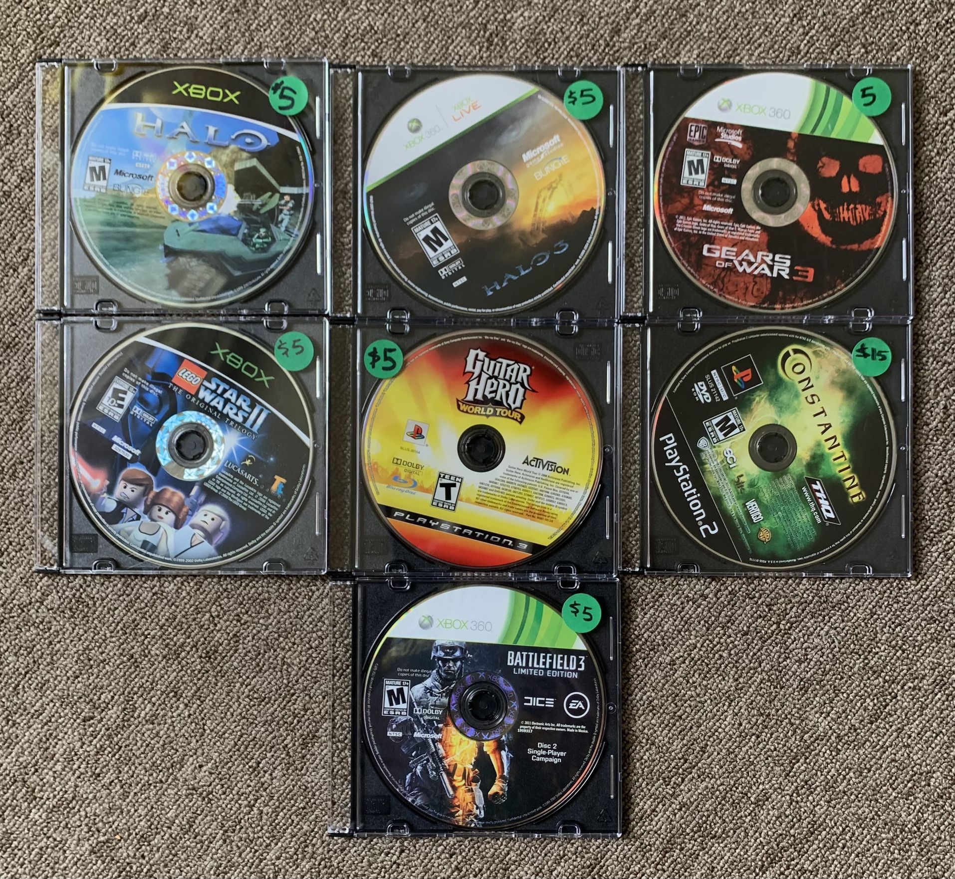 Game Lot (PS2, 360,PS3)