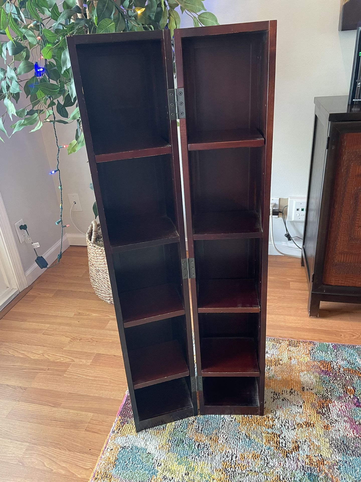 Wooden DVD shelf/cabinet