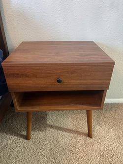 2 Side tables with secret compartment
