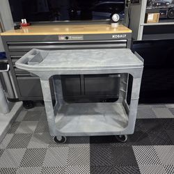 Rubbermaid Commercial Flat Shelf Utility Cart (Like New) Higley and Germann in Gilbert