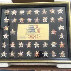 Olympic pin set from LA 1984