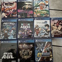 PS4 And PS5 Games Lot