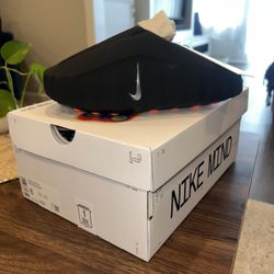 Nike MIND 001 Slide Black Chrome Womens Size 8