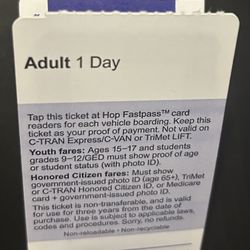 Bus Adult Pass