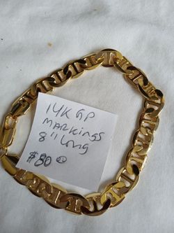 Bracelet 14ktGP PLEASE READ DESCRIPTION BEFORE CONTACTING ME