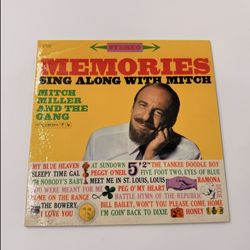 Mitch Miller  Memories Sing along With Mitch + Inserts Reel To Reel Tape 7.5 IPS