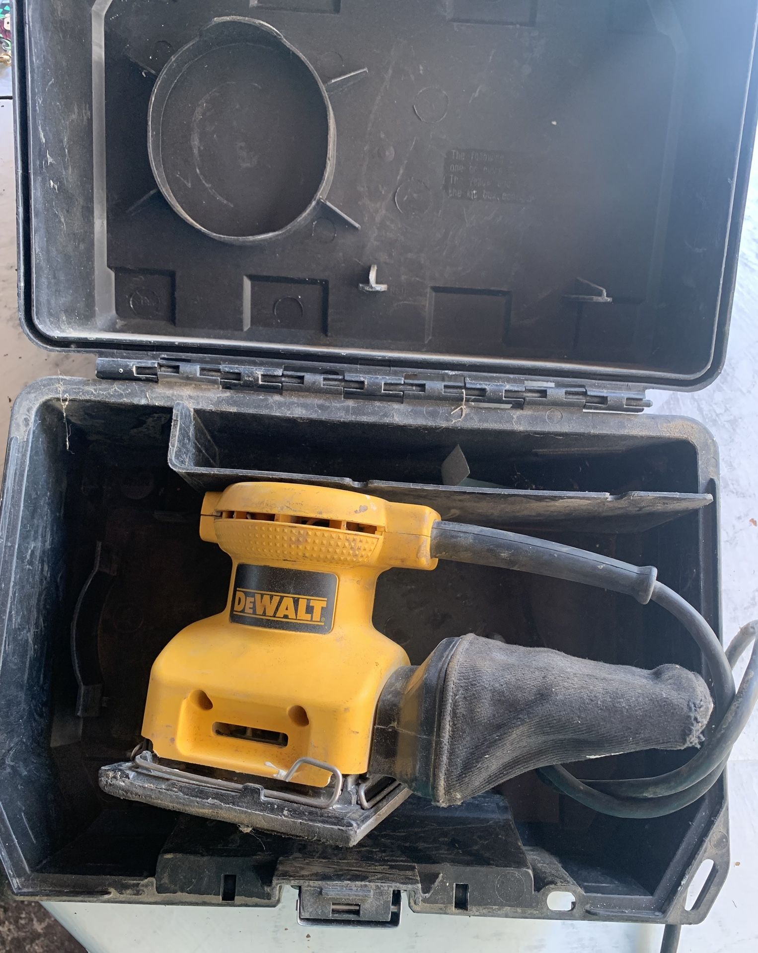 Dewalt Sander Machine Square 