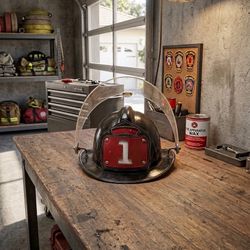Vintage Helmet 