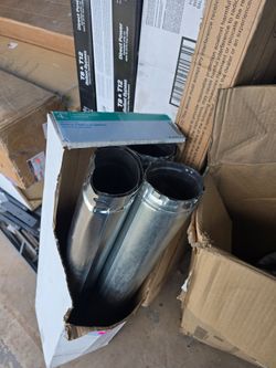 4-Inch B-Vent Flex Connector Pipe