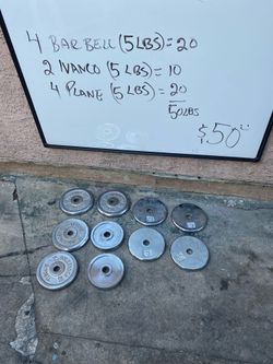 10 plates 5 lbs
