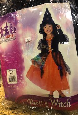 Girls Pretty Witch costume - Size M