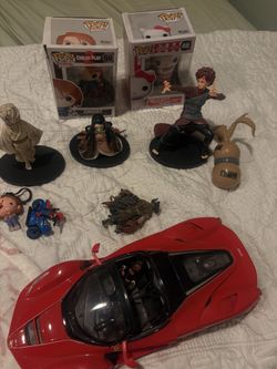 For sale, anime figures and more