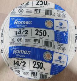 romex 14/2 250ft 80$
