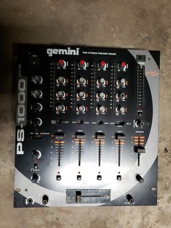 Mixer gemini ps1000pro