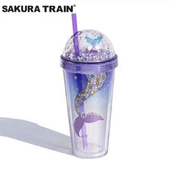 Pearl Mermaid Cup Portable 
