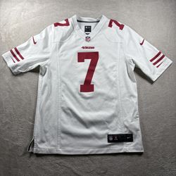 Nike On Field Elite Colin Kaepernick San Francisco 49ers Men's M White Jersey#4A