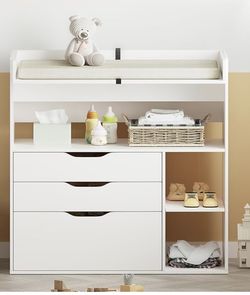 Changing Table With Storage-missing Top drawer.Otherwise Perfect!