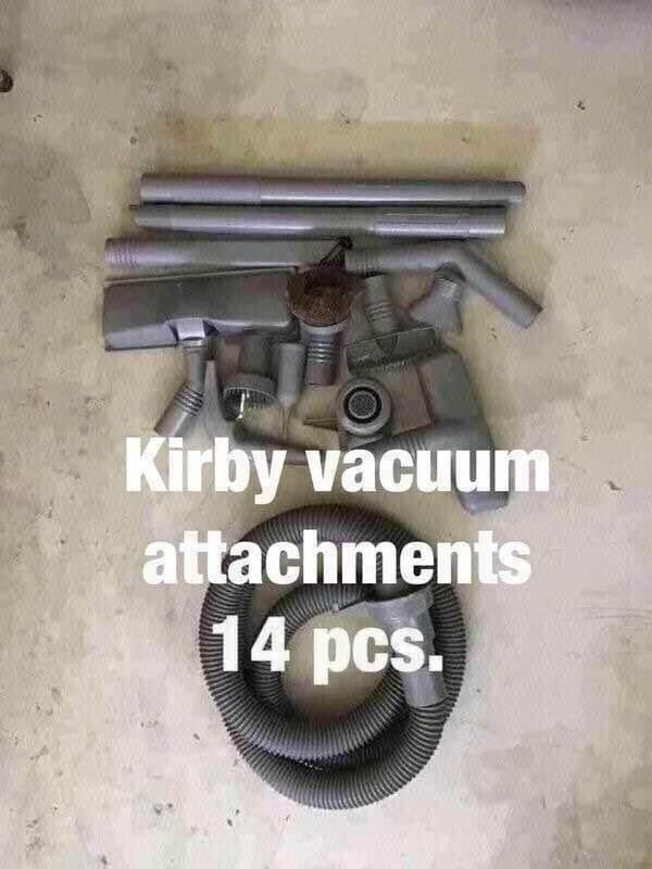 Kirby  vacuum attachments   -   $95