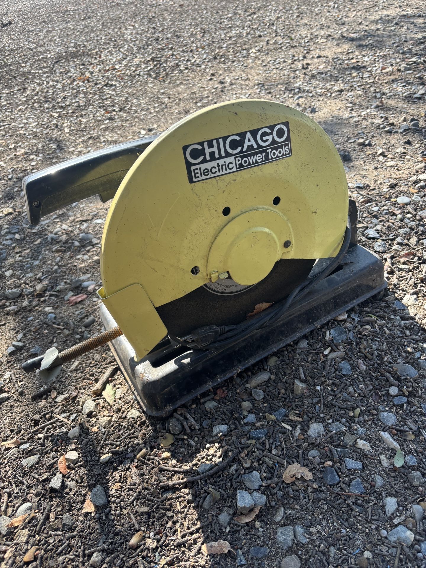 Chicago Electric Metal Chop Saw