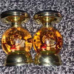 Fall Fox Candle Holder