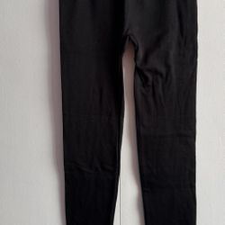 Black Fleece Leggings 
