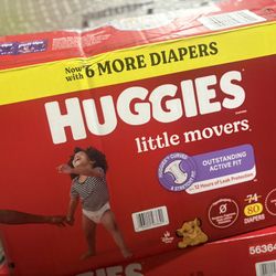 Huggies Little Movers Diapers Size 6