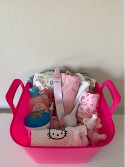 Baby gift basket