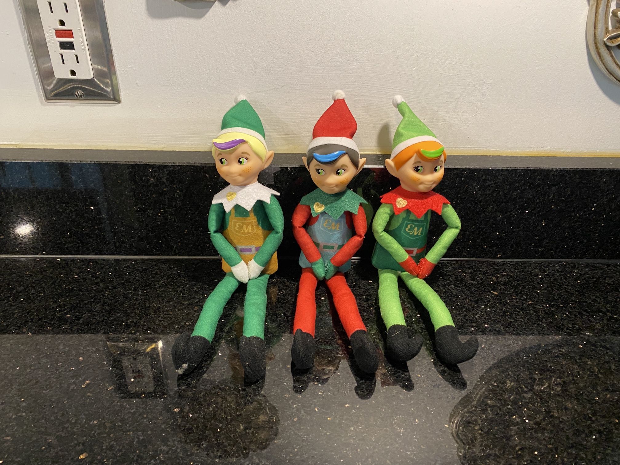 3 Elf On The Shelf Elf Mates Dolls