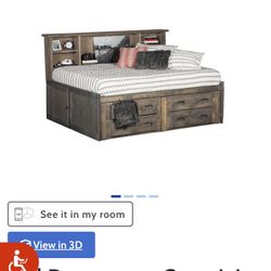 Full Size Captain Bed