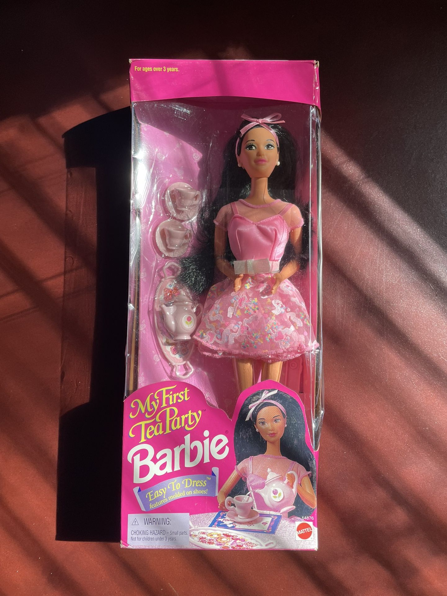 Vintage 1995 My First Tea Party Barbie 14876 New In The Box