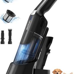 MUZAP handheld vacuum cleaner.