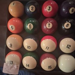 Pool BALLS with Rack