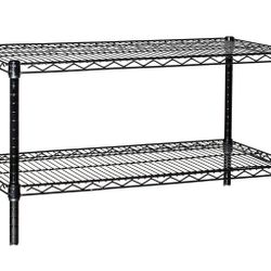 Omega Shelving Storage | 2 Tier Starter Shelving Unit