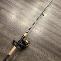Daiwa Pro Cyon Fishing Combo. Rod New Reel Clean With New Braid. 