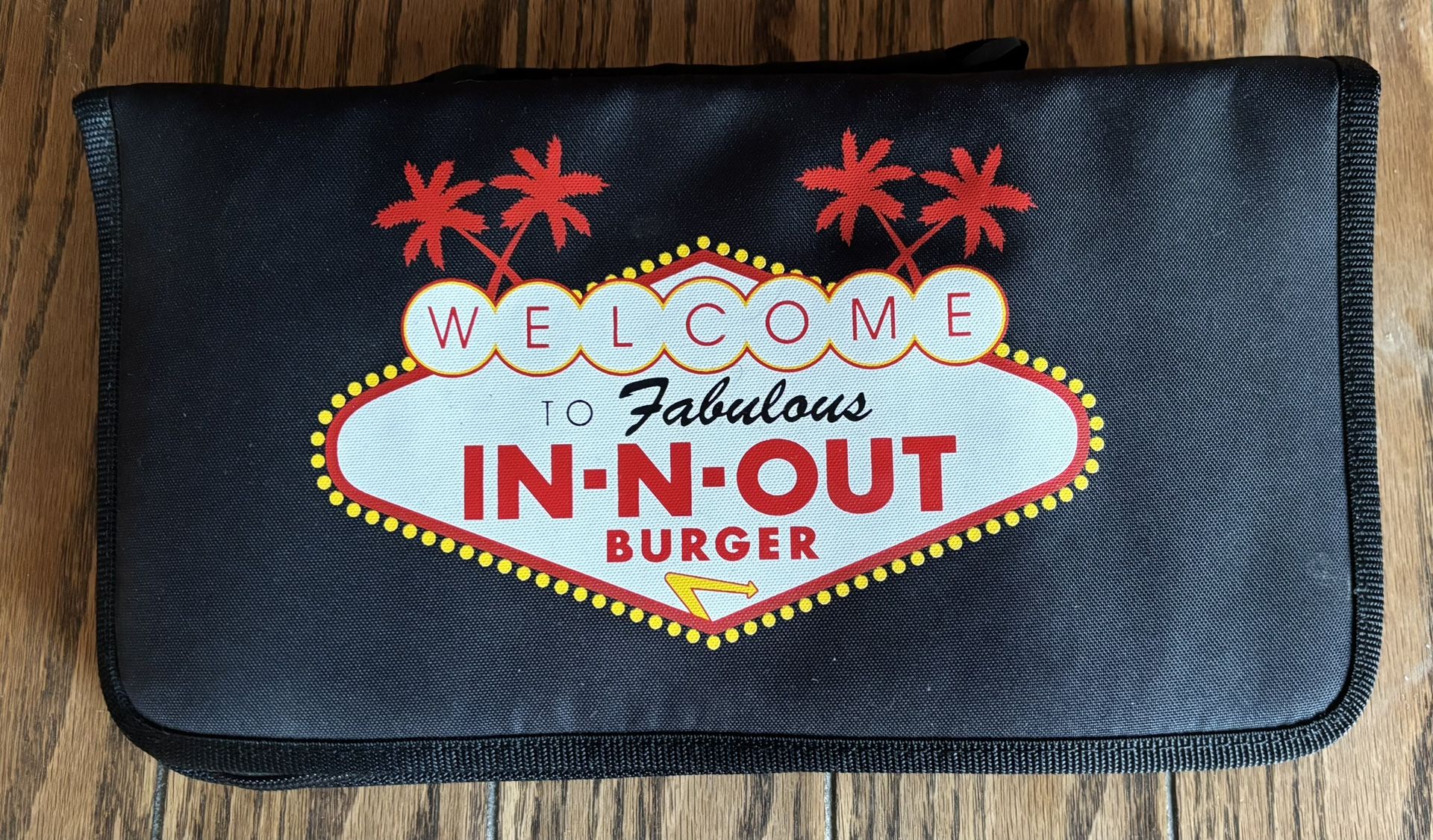 CD Holder With In N Out Logo