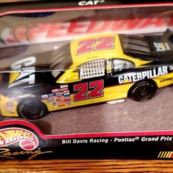 WARD BURTON 1/43 SCALE HOT WHEELS DIE CAST CAR