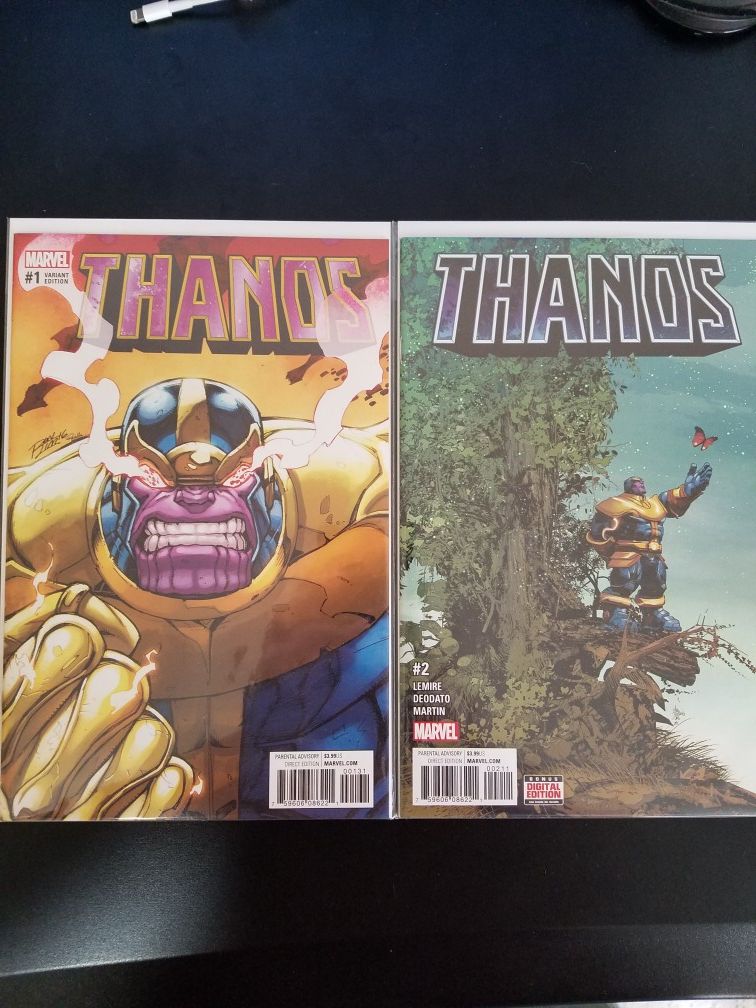 Thanos Comics #1-4