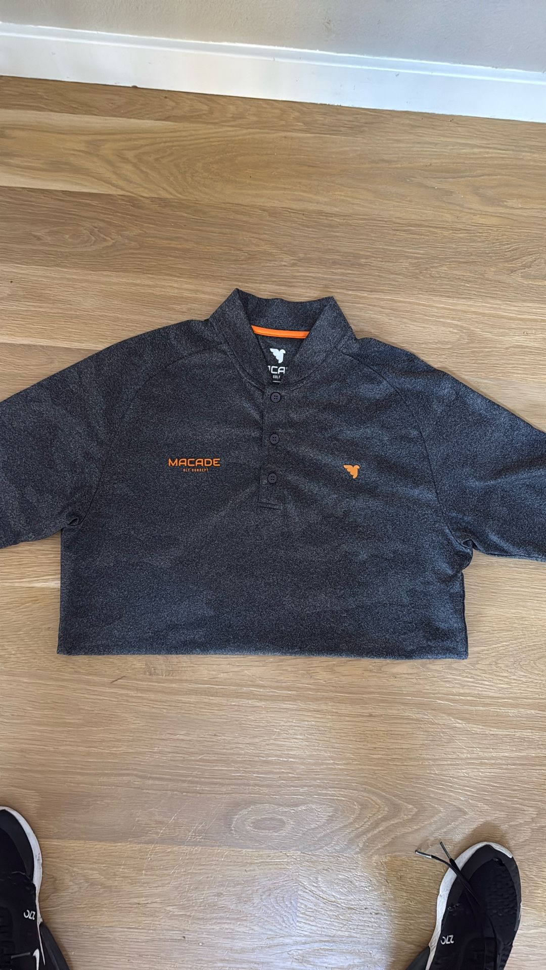 Macade Bomber Golf Shirt M