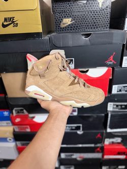 Jordan Travis Scott Khaki 6s size 8.5 VNDS