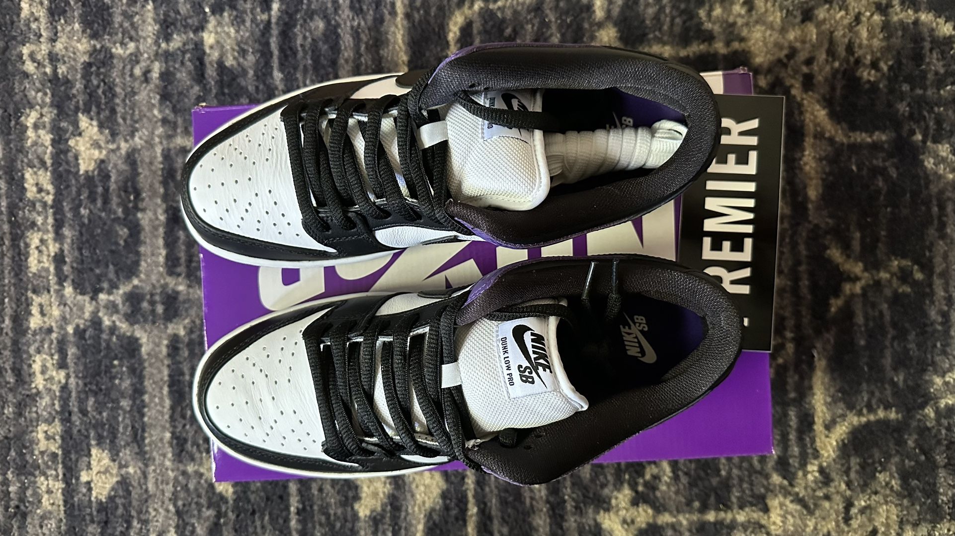 Nike Dunk Low SB Court Purple Sz 10