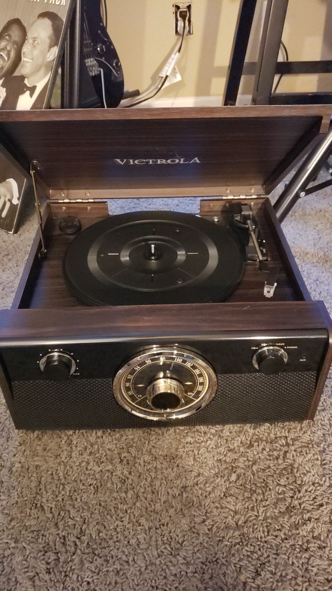 Victrola Metropolitan 4-in-1 Turntable Record Player