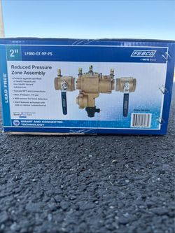 Febco 2" LF860-QT RP Lead Free Reduced Pressure Backflow Preventer 0683005