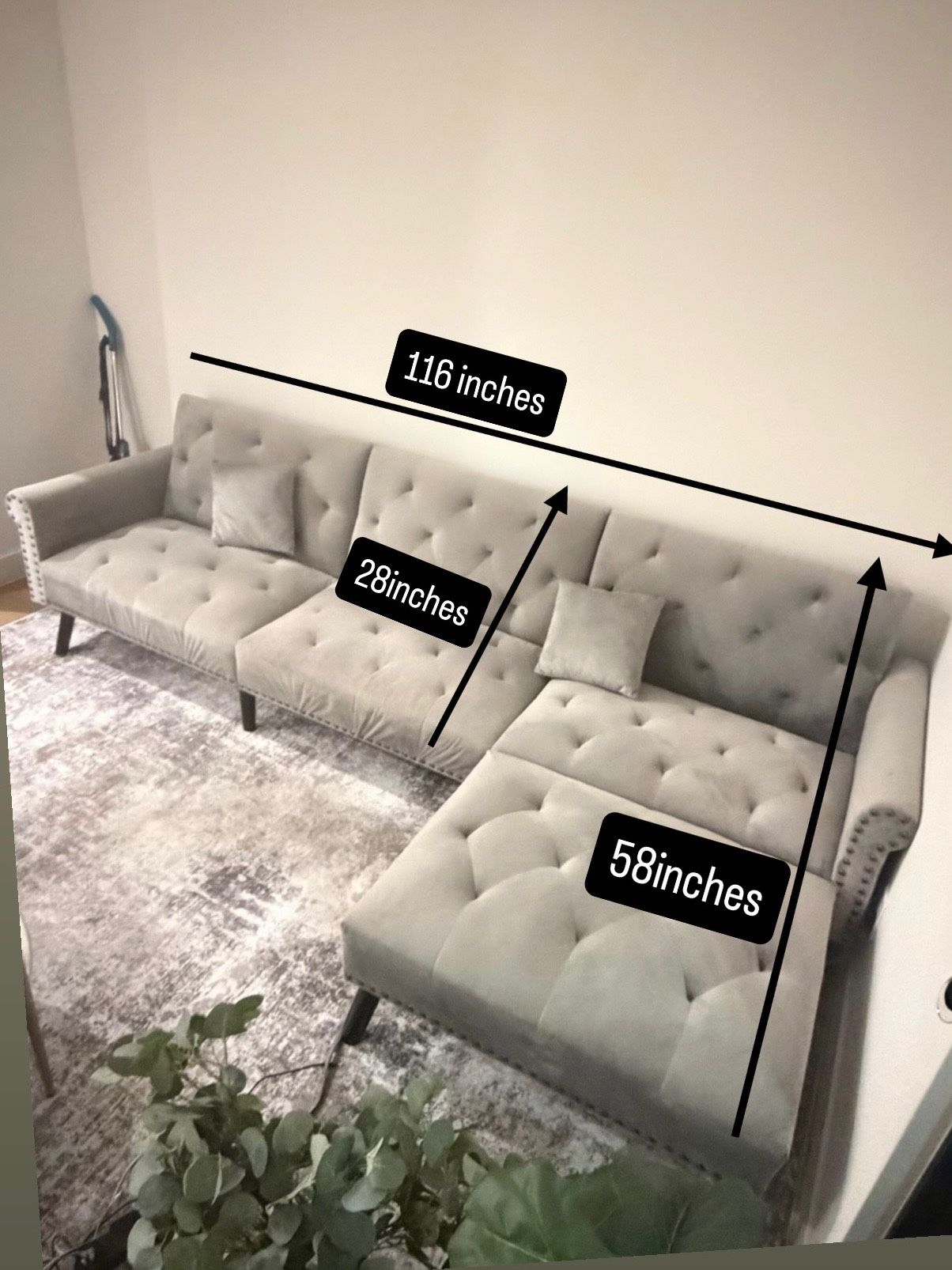 Sectional Sofa couch 
