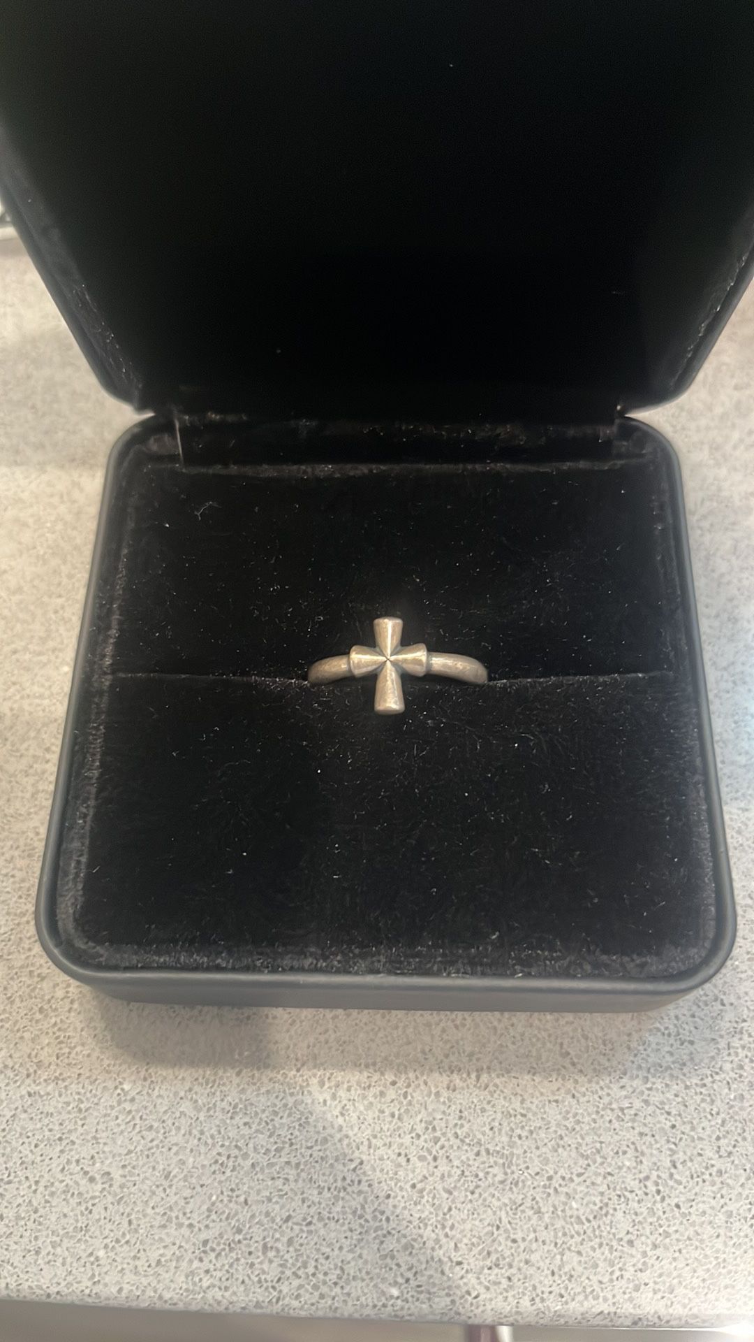 James Avery 925 Sterling Silver Cross Ring