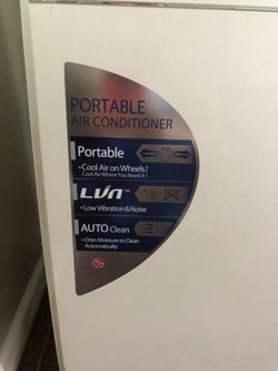 LG portable aircondition.