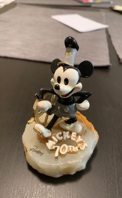 Disney Steamboat Willie Rare Ron Lee figure